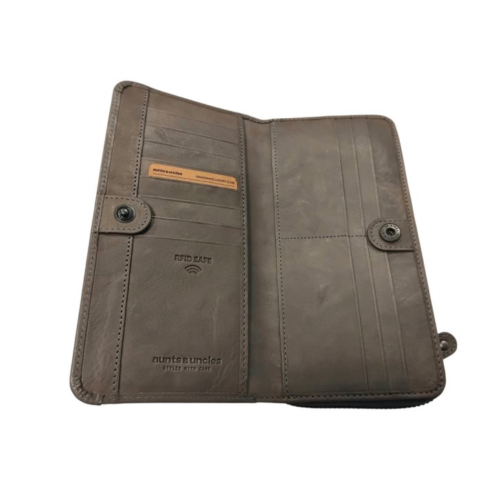 Aunts & Uncles Tilda Zipbörse L oyster grey